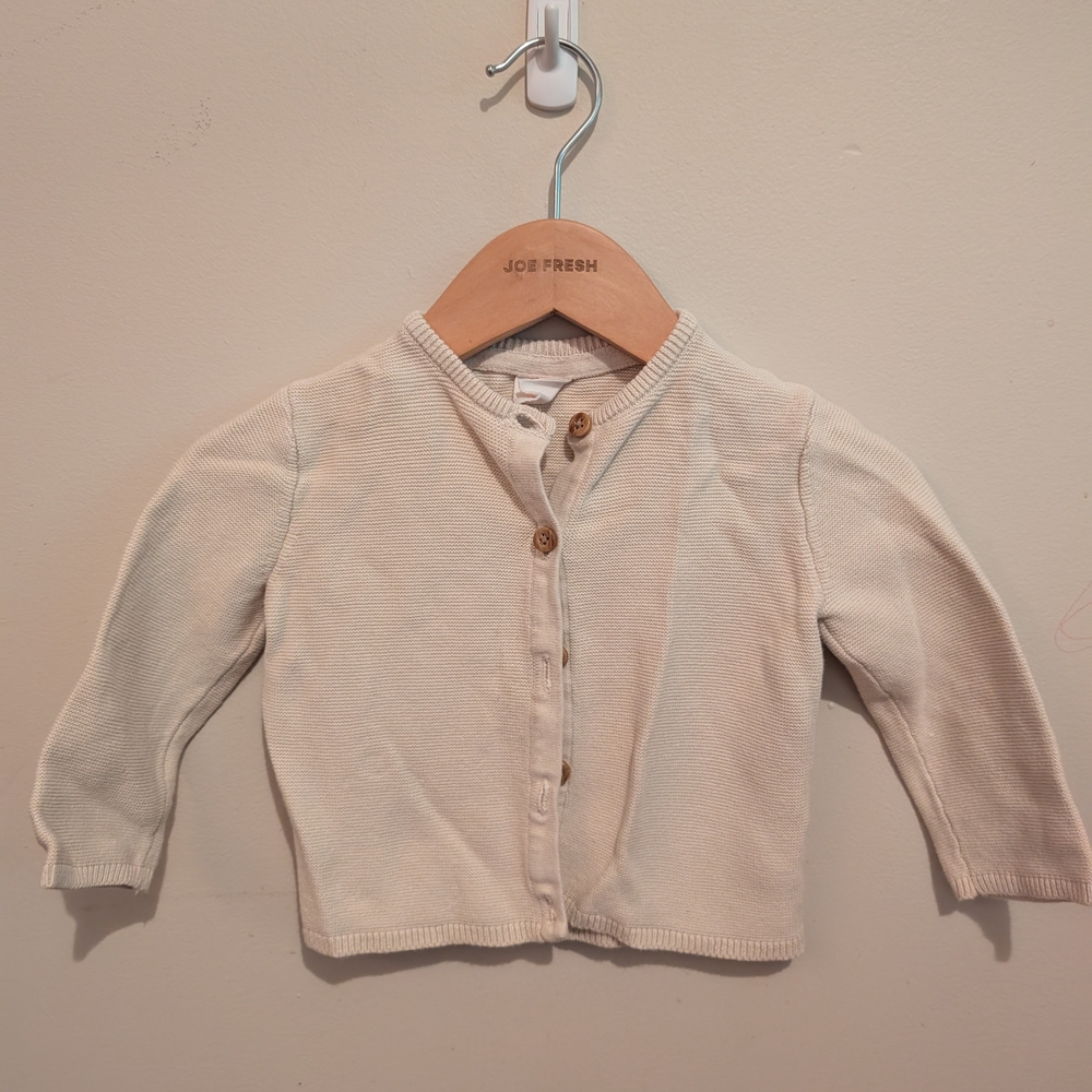 Cream Button Down Kids Shirt